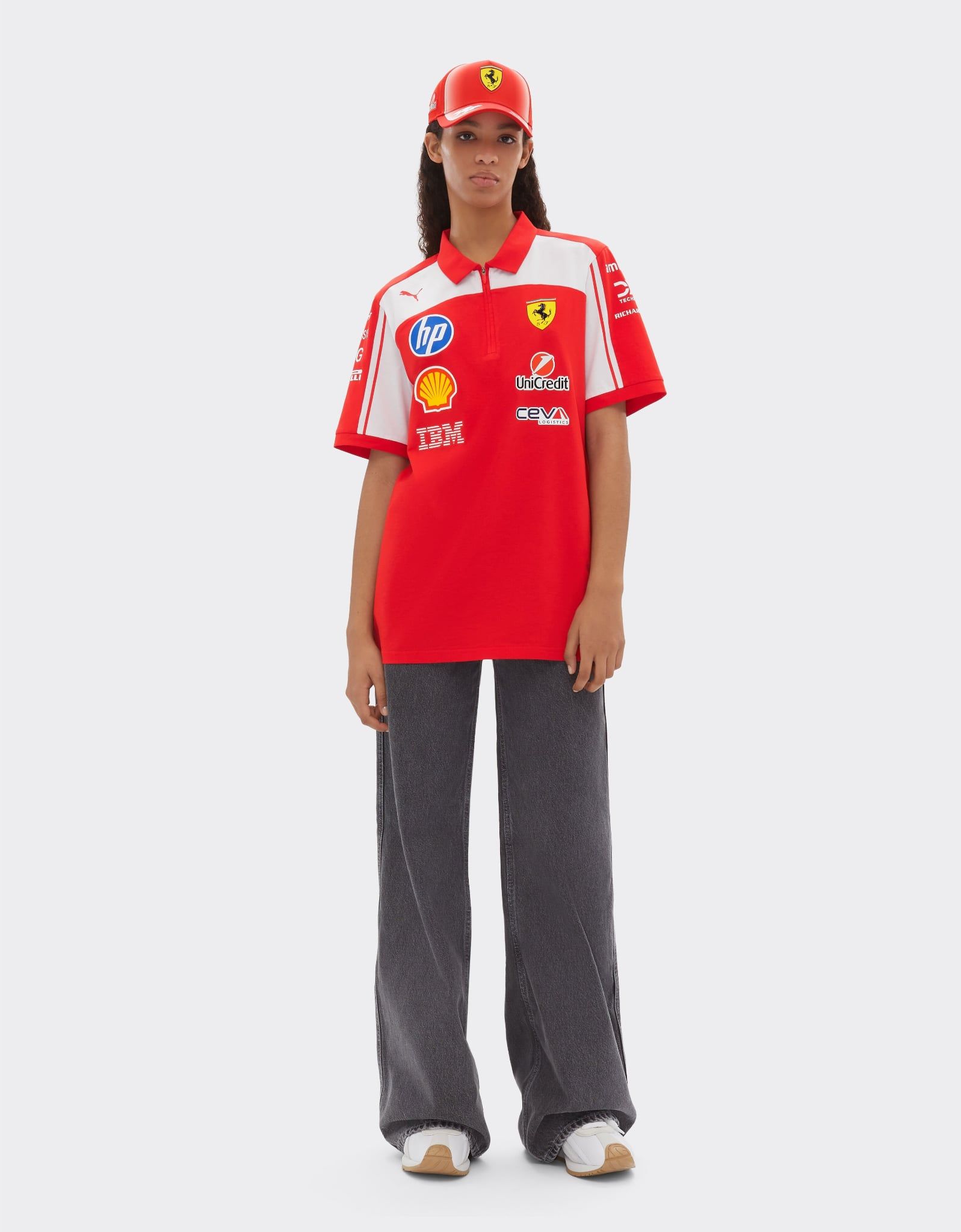  Áo Puma Ferrari Polo-shirt 'Red' 