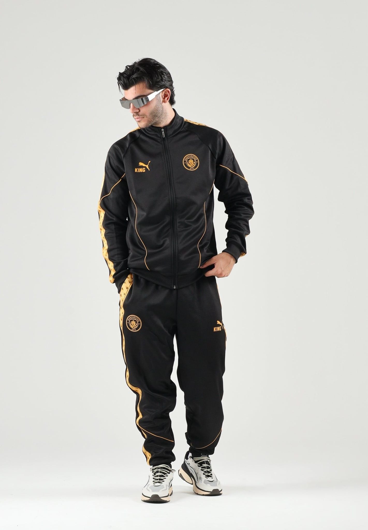  Áo Puma Manchester City Track Jacket 'Black' 