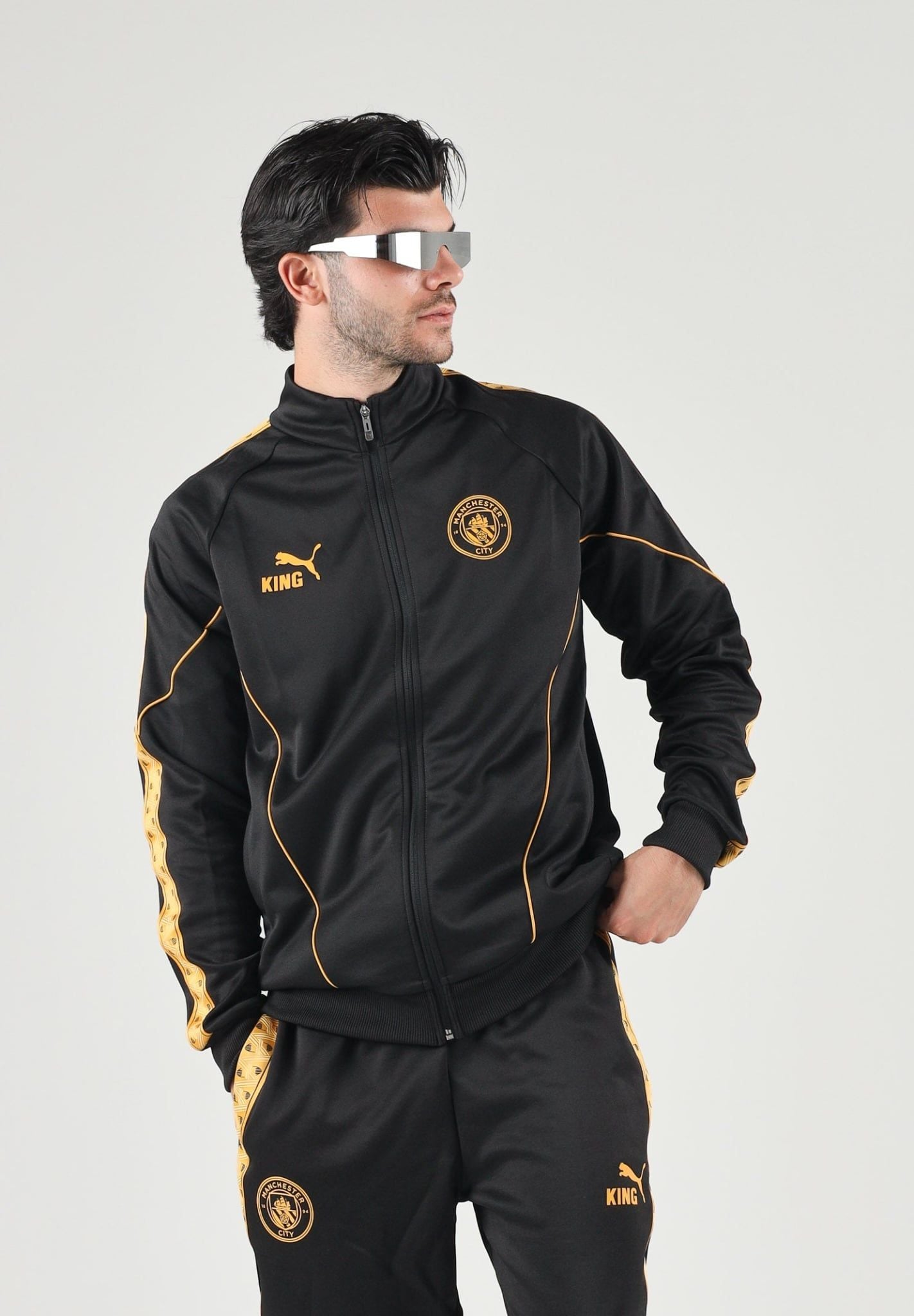 Áo Puma Manchester City Track Jacket 'Black' 