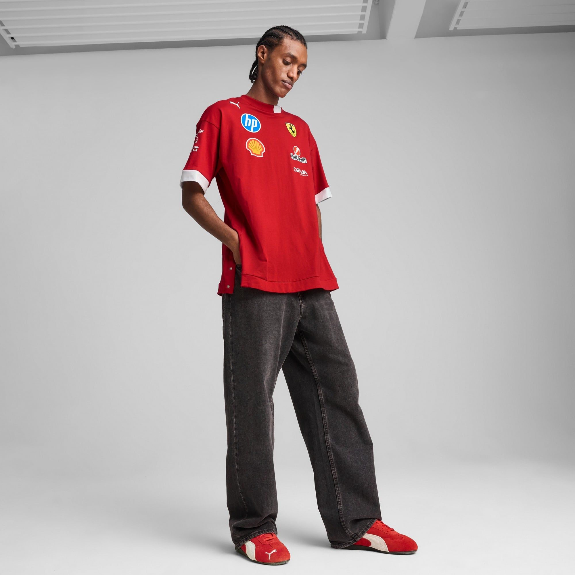  Áo Puma Scuderia Ferrari Drivers 'Red' 