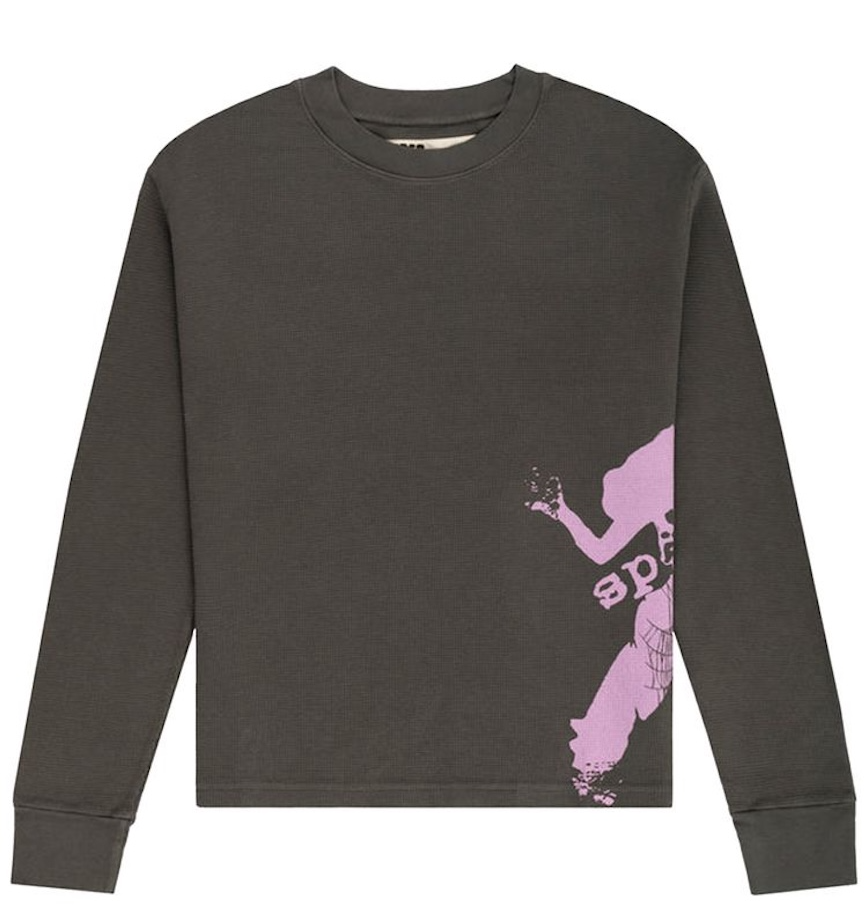  Áo Sp5der Worldwide 5Ex Girl Long-Sleeve 'Brown' 