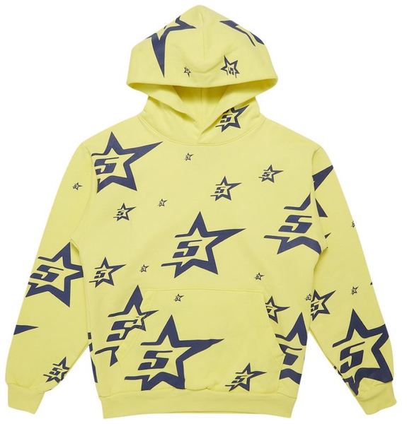  Áo Sp5der Worldwide 5Star Hoodie 'Yellow' 