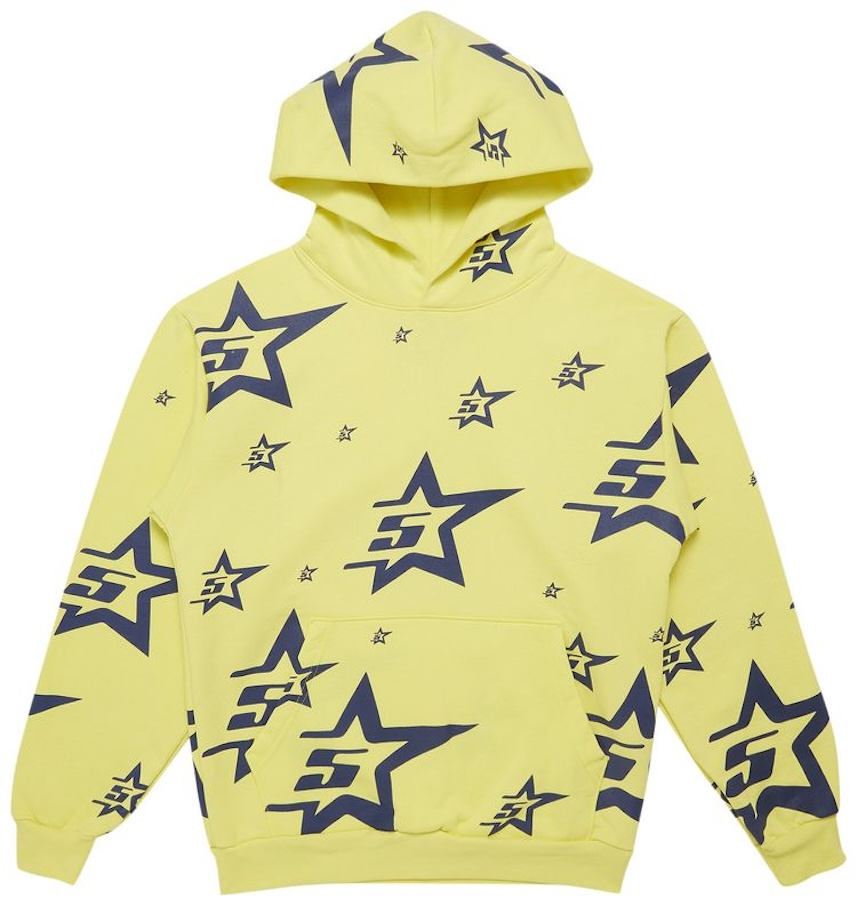  Áo Sp5der Worldwide 5Star Hoodie 'Yellow' 