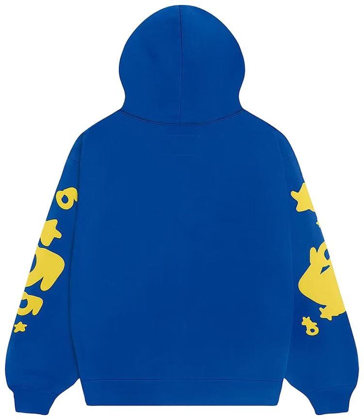  Áo Sp5der Worldwide Beluga Hoodie 'Blue' 