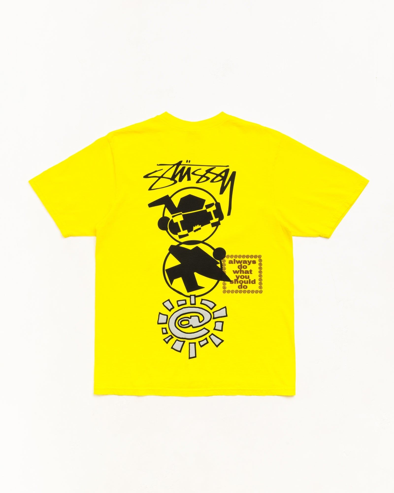  Áo Stussy Always Stack Tee 'Yellow' 