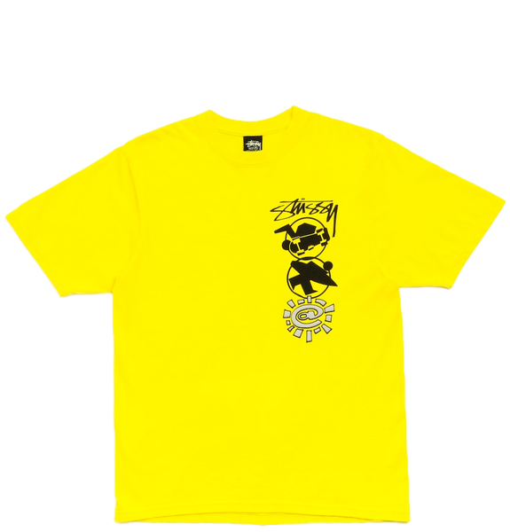  Áo Stussy Always Stack Tee 'Yellow' 