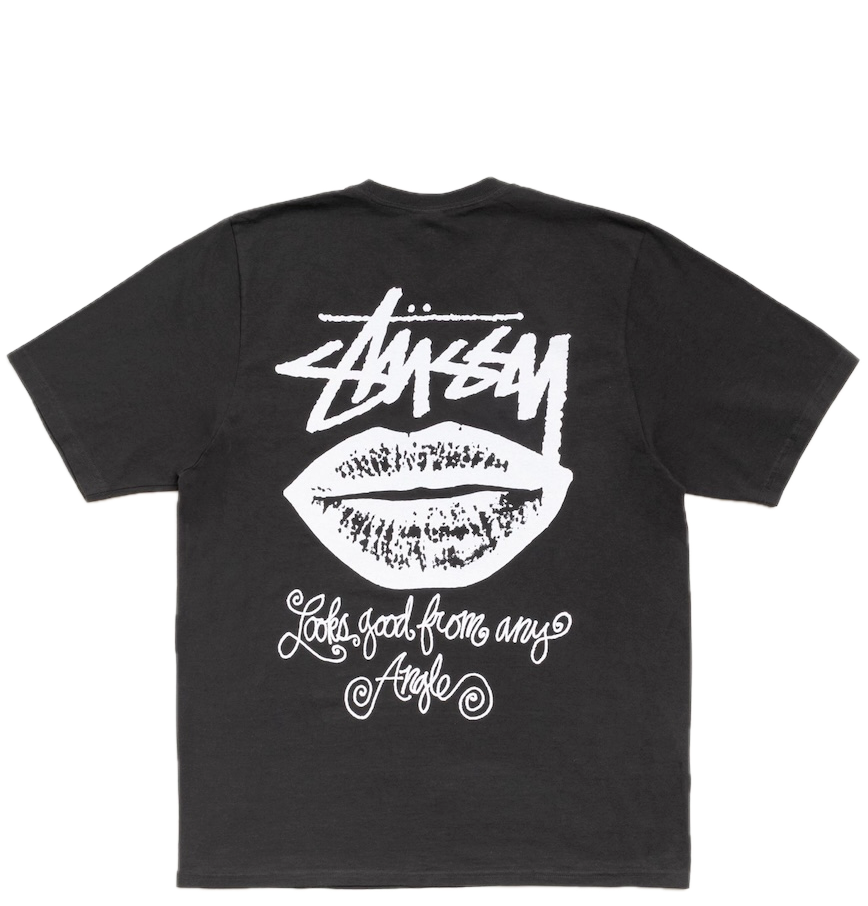 Áo Stussy Any Angle Tee Pigment Dyed 'Black' 