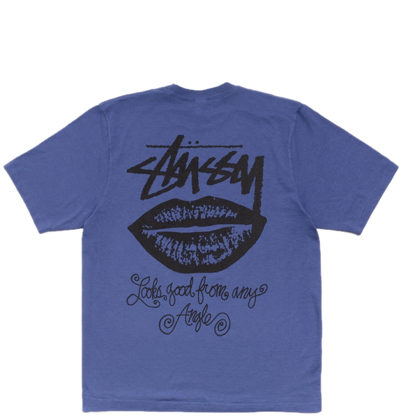  Áo Stussy Any Angle Tee Pigment Dyed 'Indigo' 