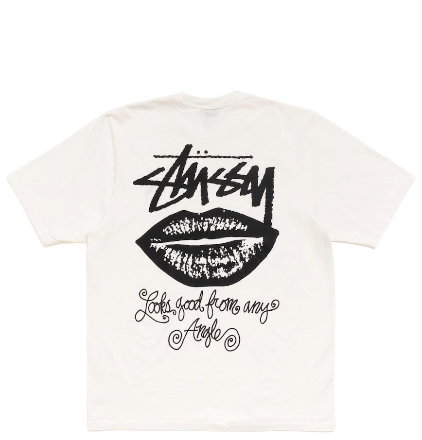  Áo Stussy Any Angle Tee Pigment Dyed 'Natural' 