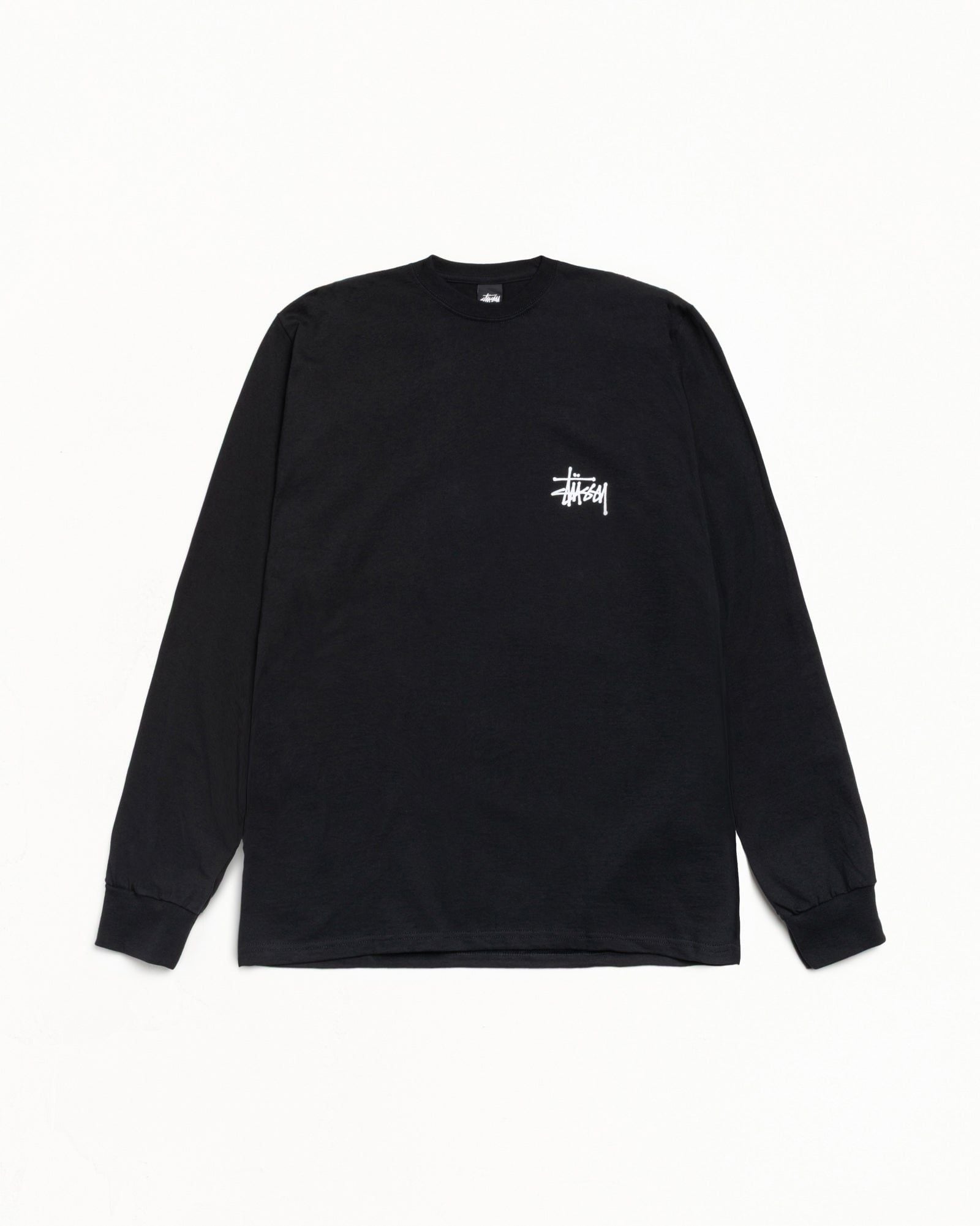  Áo Stussy Basic Stüssy Ls Tee 'Black' 