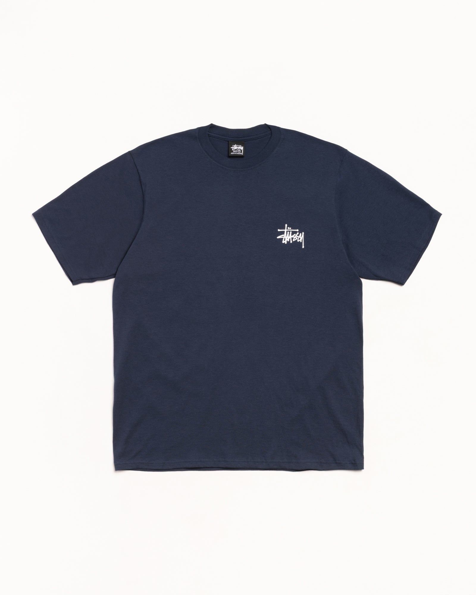  Áo Stussy Basic Stüssy Tee 'Navy' 