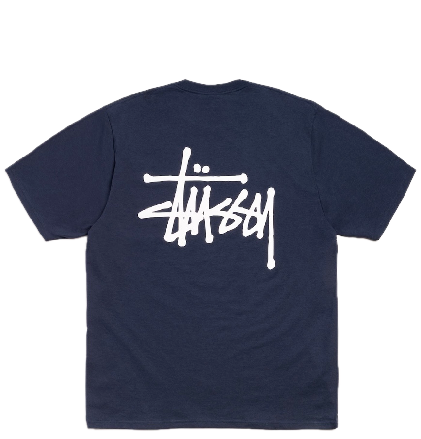  Áo Stussy Basic Stüssy Tee 'Navy' 