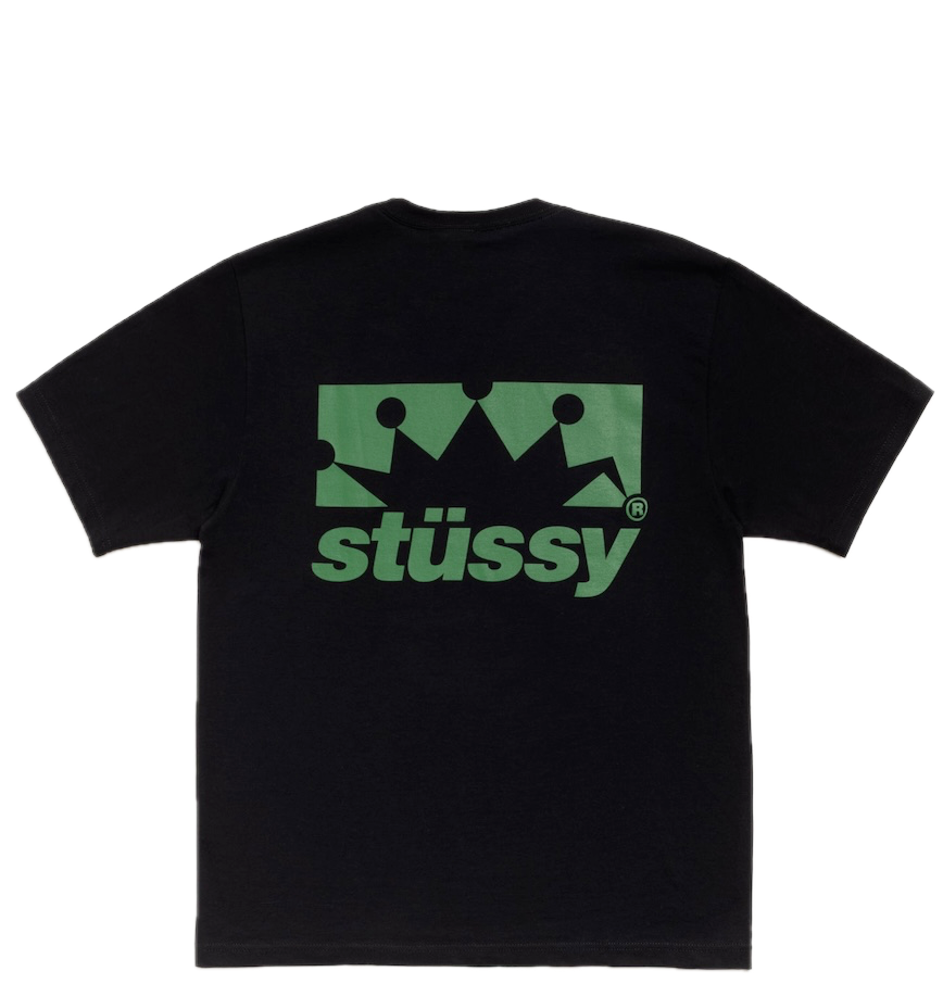  Áo Stussy Box Crown Tee 'Black' 