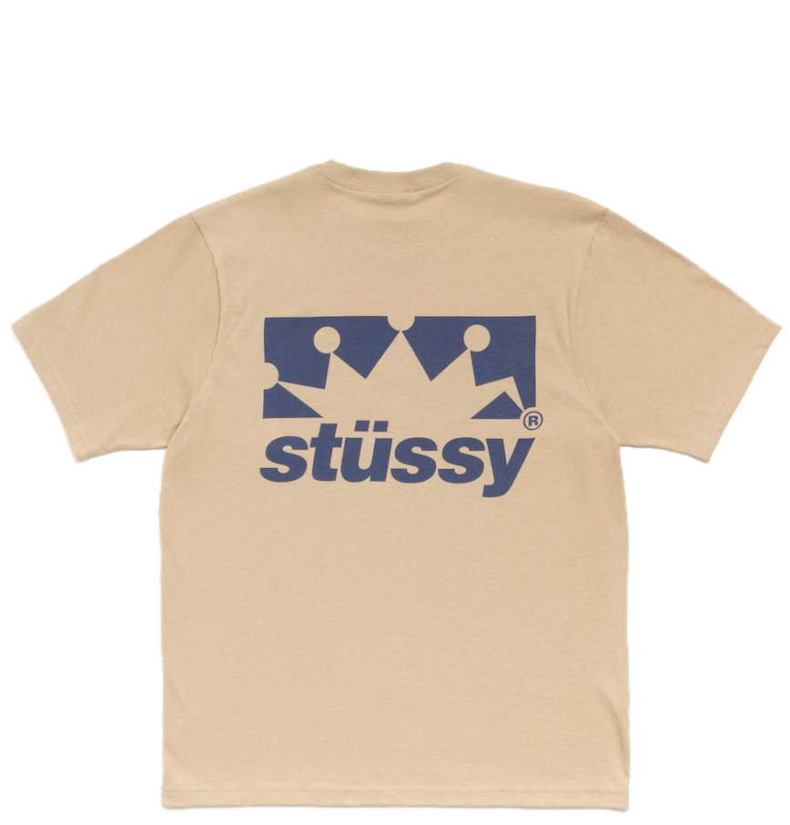  Áo Stussy Box Crown Tee 'Khaki' 