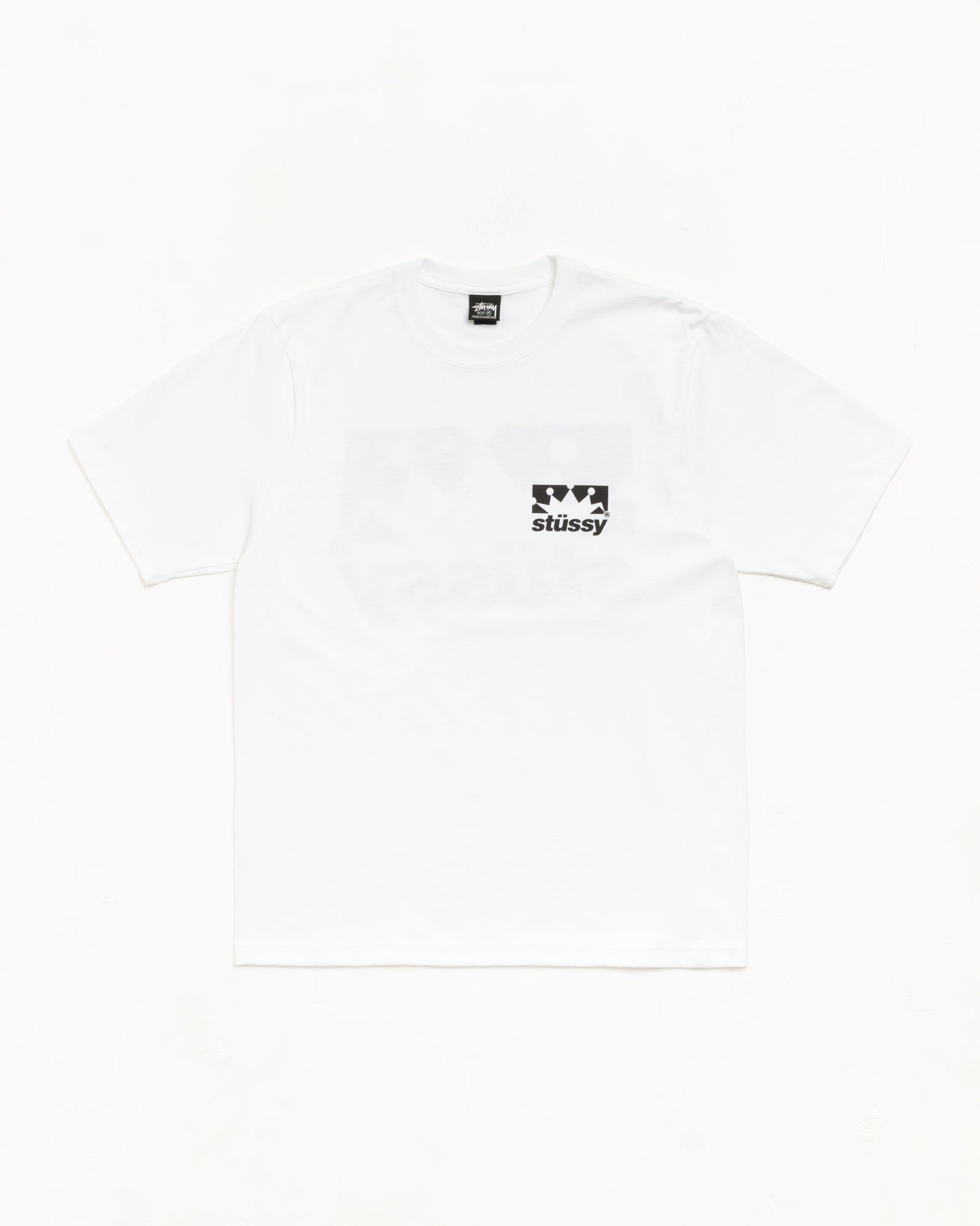  Áo Stussy Box Crown Tee 'White' 