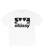  Áo Stussy Box Crown Tee 'White' 
