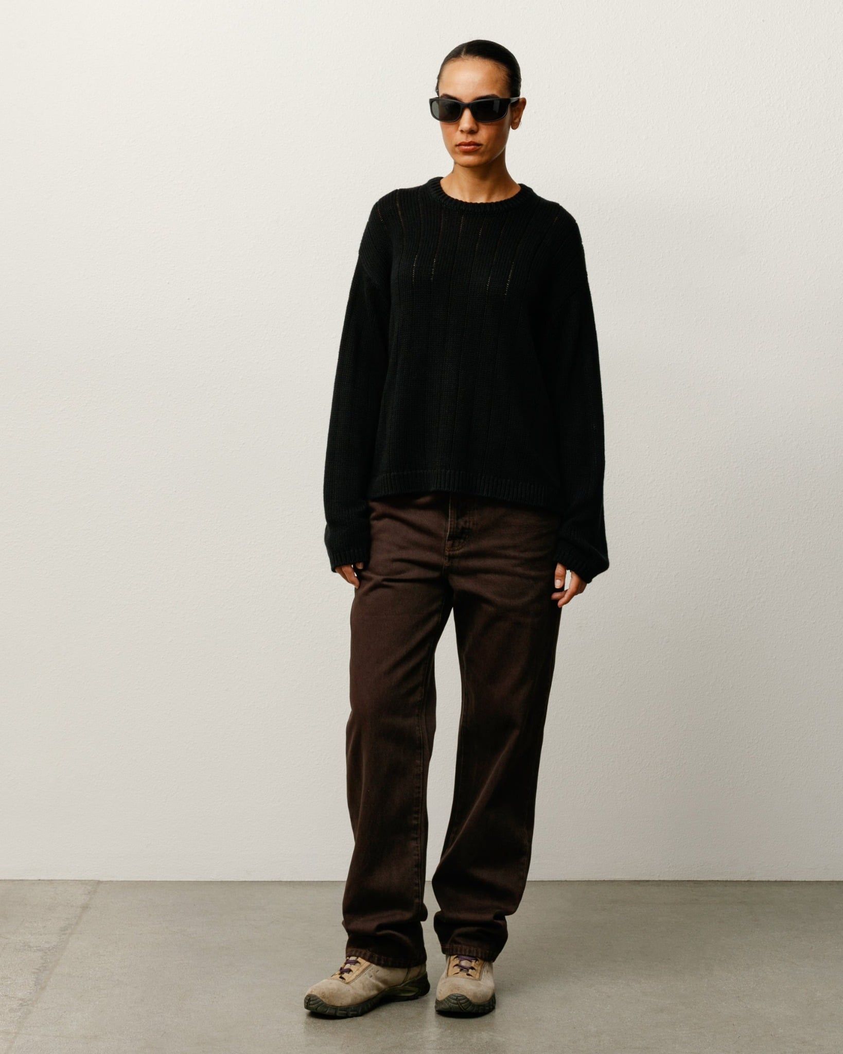  Áo Stussy Buana Logo Sweater 'Black' 
