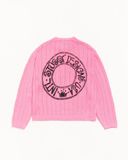  Áo Stussy Buana Logo Sweater 'Pink' 
