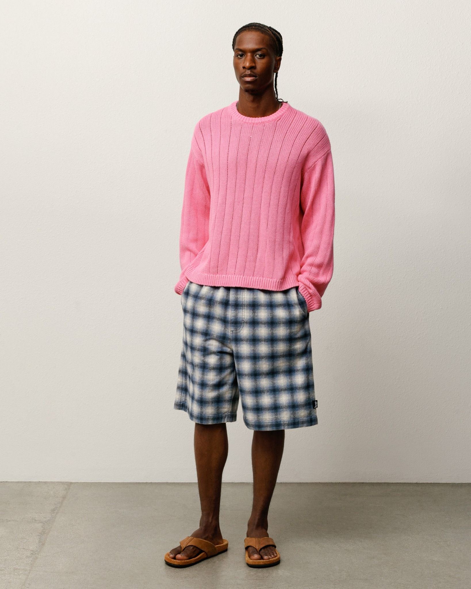  Áo Stussy Buana Logo Sweater 'Pink' 