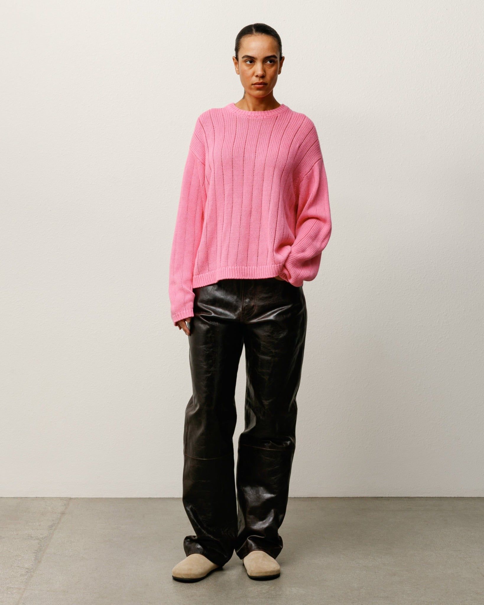  Áo Stussy Buana Logo Sweater 'Pink' 