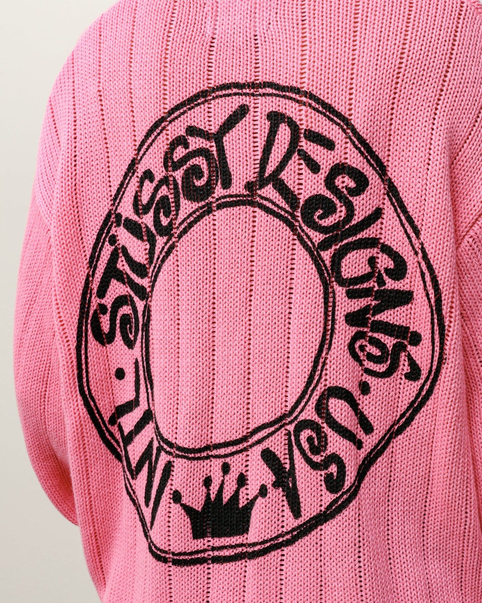  Áo Stussy Buana Logo Sweater 'Pink' 