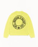  Áo Stussy Buana Logo Sweater 'Yellow' 