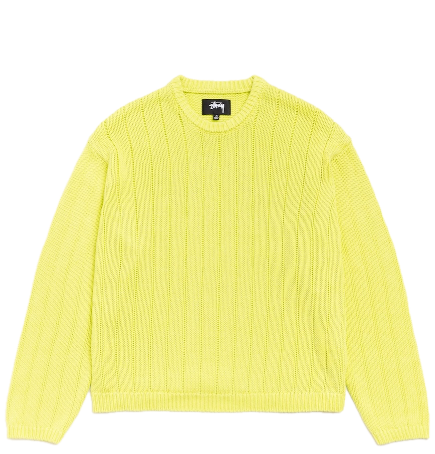  Áo Stussy Buana Logo Sweater 'Yellow' 