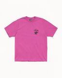  Áo Stussy Long Haul Tee Pigment Dyed 'Berry' 