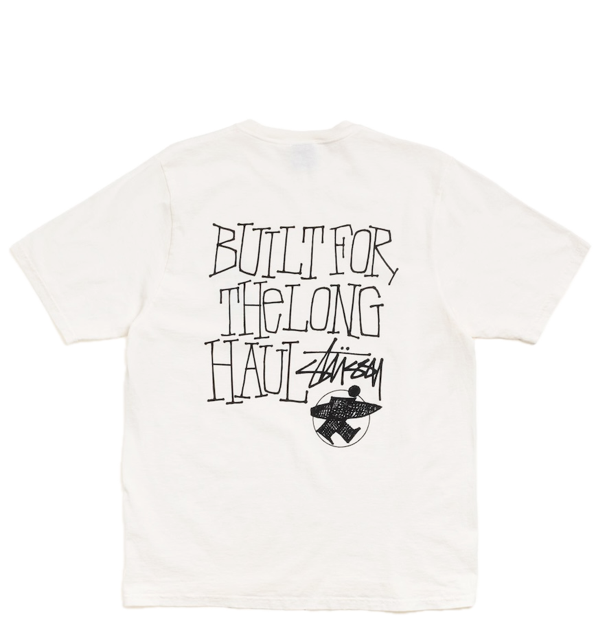  Áo Stussy Long Haul Tee Pigment Dyed 'Natural' 
