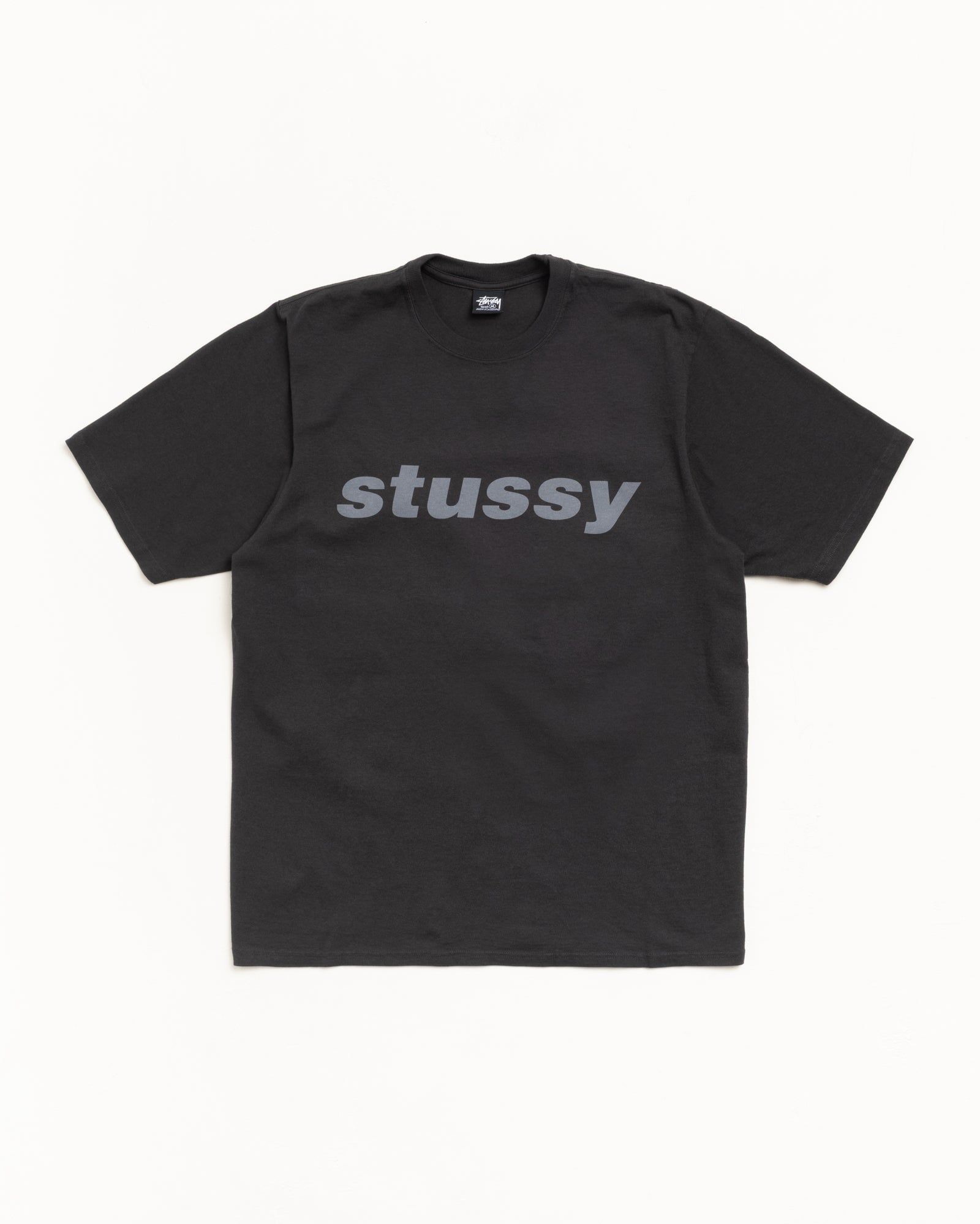  Áo Stussy Shark Tee Pigment Dyed 'Black' 