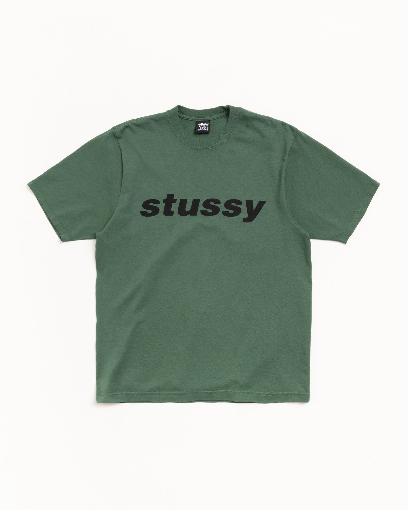  Áo Stussy Shark Tee Pigment Dyed 'Pine' 
