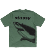  Áo Stussy Shark Tee Pigment Dyed 'Pine' 