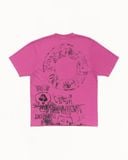 Áo Stussy Skulls Tee Pigment Dyed 'Berry' 