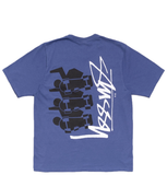 Áo Stussy Skulls Tee Pigment Dyed 'Indigo' 
