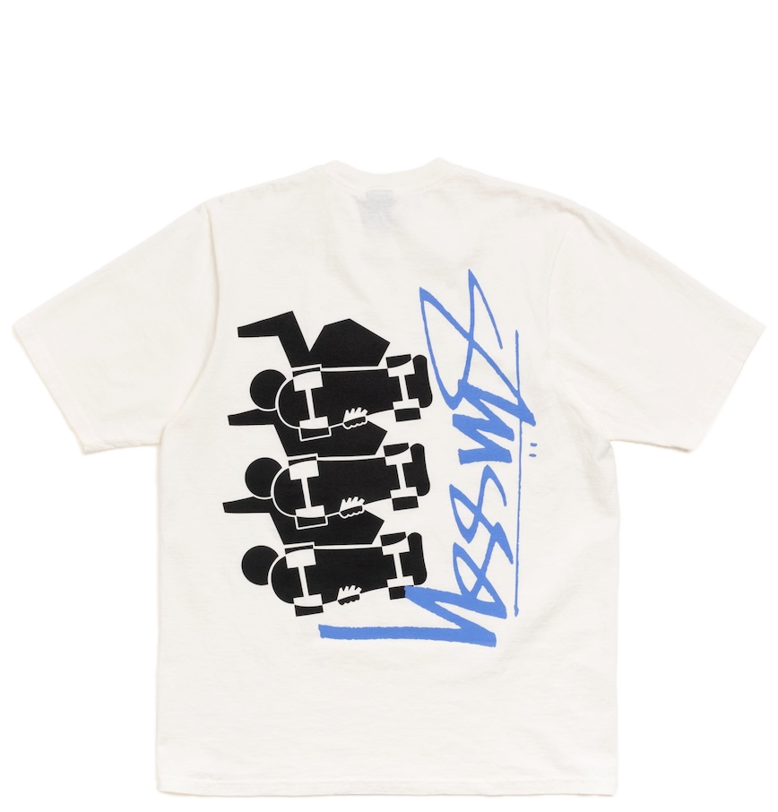  Áo Stussy Skulls Tee Pigment Dyed 'Natural' 