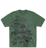  Áo Stussy Skulls Tee Pigment Dyed 'Pine' 