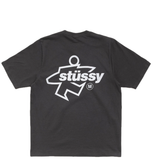  Áo Stussy Surf Size Tee Pigment Dyed 'Black' 