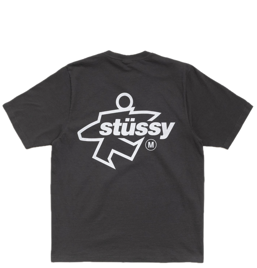  Áo Stussy Surf Size Tee Pigment Dyed 'Black' 
