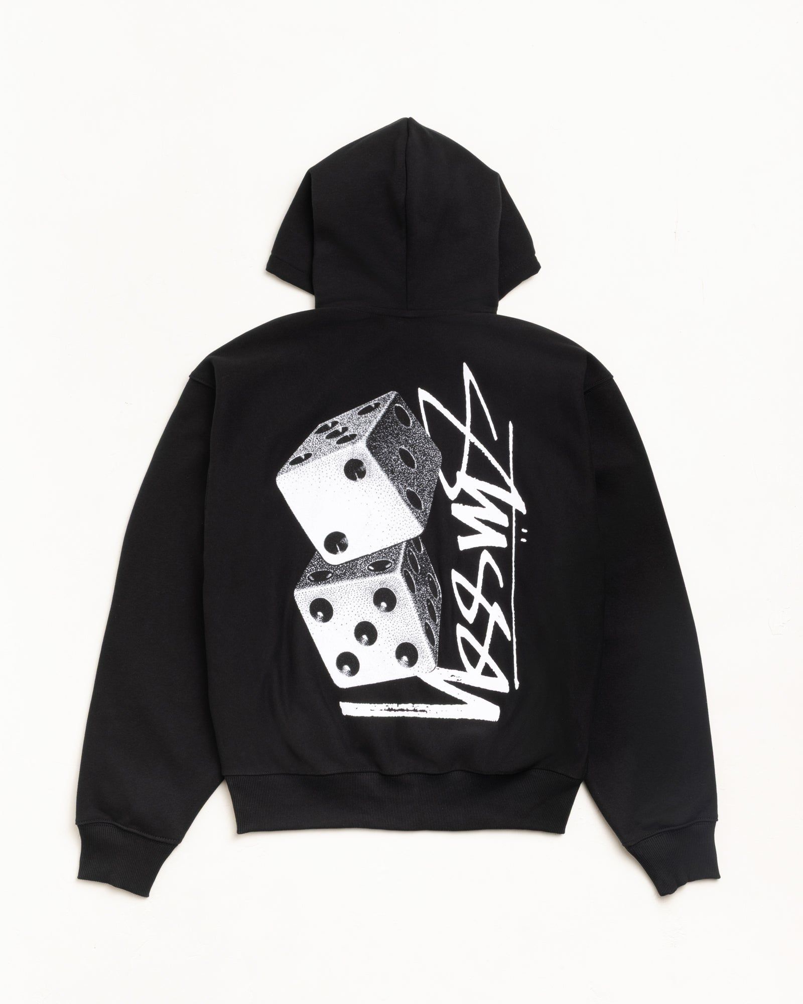 Áo Stussy Tall Dice Zip Hoodie 'Black' 