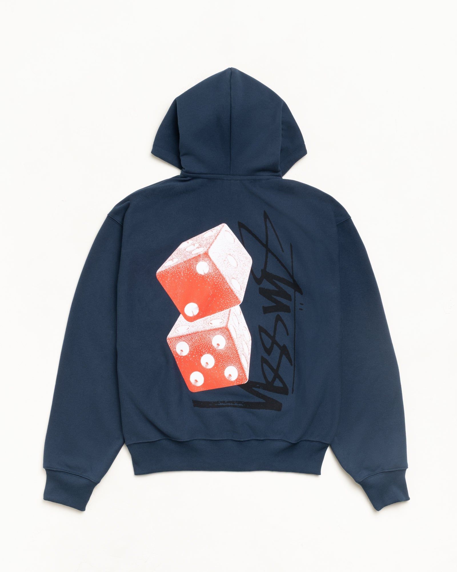  Áo Stussy Tall Dice Zip Hoodie 'Navy' 