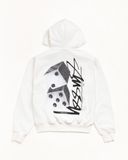  Áo Stussy Tall Dice Zip Hoodie 'White' 