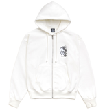  Áo Stussy Tall Dice Zip Hoodie 'White' 