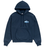  Áo Stussy Wave Oval Hoodie 'Navy' 