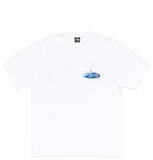  Áo Stussy Wave Oval Tee 'White' 