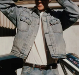  Áo Stussy x Levis SS23 Logo Floating 'Blue' 