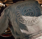  Áo Stussy x Levis SS23 Logo Floating 'Blue' 
