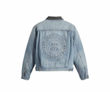  Áo Stussy x Levis SS23 Logo Floating 'Blue' 
