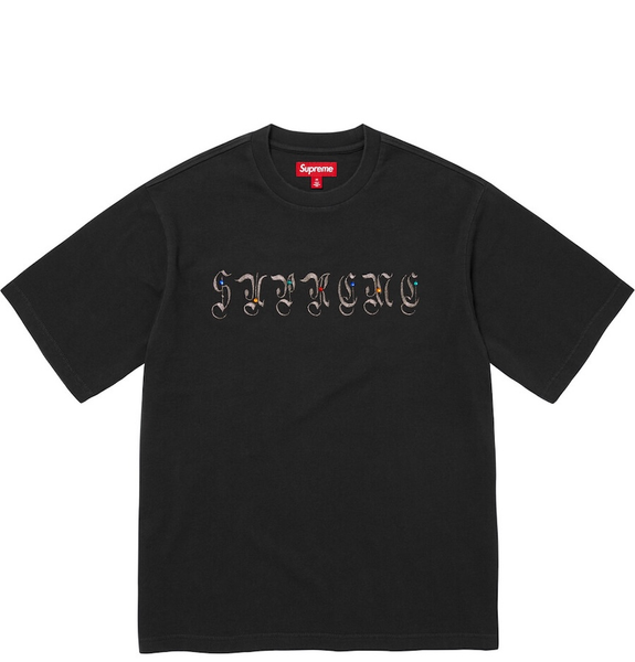  Áo Supreme AOI Gems S/S Top 'Black' 