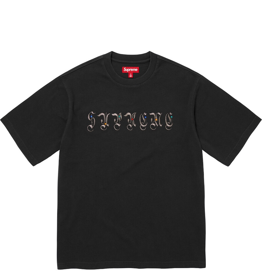  Áo Supreme AOI Gems S/S Top 'Black' 