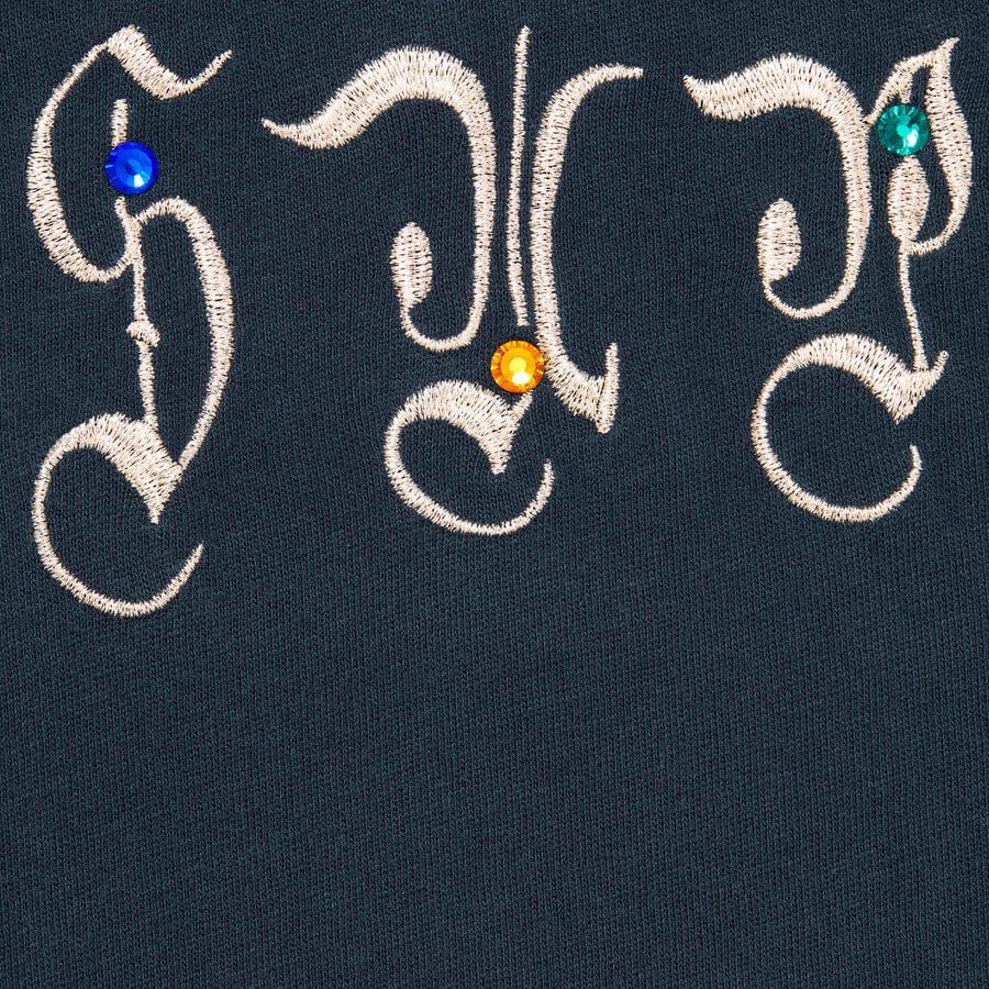  Áo Supreme AOI Gems S/S Top 'Navy' 